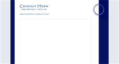 Desktop Screenshot of coconutmoon.com
